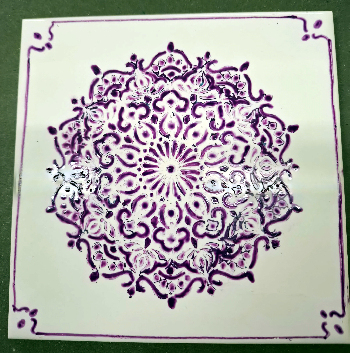 Maľovanie na porcelán - kachličky